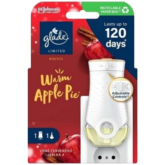 Glade osvěžovač vzduchu Electric Warm Apple Pie, 1 + 20 ml