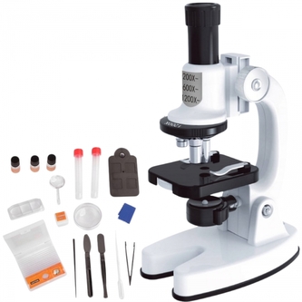 WOOPIE 54207 Mikroskop Cyfrowy LED Przybliżenie do 1200x Zestaw XXL z Adapterem do Smartfona