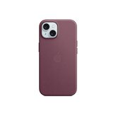 MT3E3ZM/A Apple FineWoven Kryt vč. MagSafe pro iPhone 15 Mulberry (Pošk. Balení)