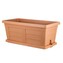 BAMA Set truhlík s podmiskou Legno 60cm, terracotta