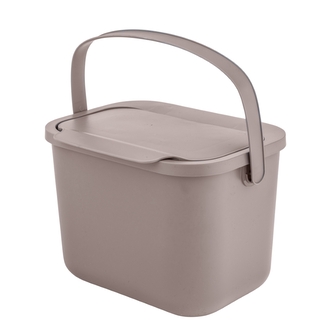 POJEMNIK UNIWERSALNY 23,5X18,5X17CM 6L TAUPE