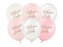 Balony Welcome Baby mix różowy 30cm 50szt
