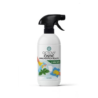 Silný octový čistič NA SPRCHOVÉ KOUTY máta 500 ml