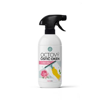 Octový čistič NA SKLA A OKNA růže 500 ml Octový čistič NA SKLA A OKNA růže 500 ml