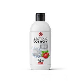 Přírodní leštidlo do myčky s vůní jahody 500 ml - jahoda