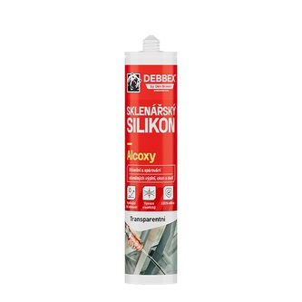 Sklenářský silikon RL transp 280ml DEBBEX