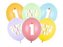 Balony 1 mix 30cm 6szt