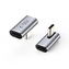 Adaptér TechProtect Ultraboost, USB C na USB C (male/female), barva grey