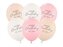 Balony Happy Birthday mix różowy 30cm 50szt