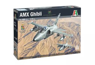 Model Kit letadlo 1460 - AMX Ghibli (1:72)