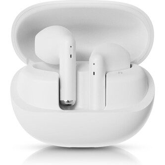 Niceboy Beans 4 Arctic bezdrátová sluchátka bílá