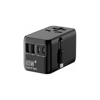 CROSSIO ChargeMe Adapter PLUS PD65W 2A+3C GaN III