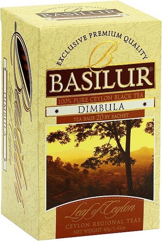 BASILUR Leaf of Ceylon Dimbula přebal 25x2g