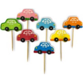 Cukrová figurka zápich autíčka - K Decor