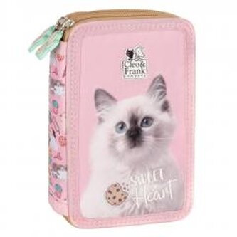 Piórnik podwójny z wyp Cleo i Frank 45 DERFORM