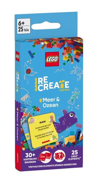 LEGO® - ReCreate Karten - Meer & Ozean