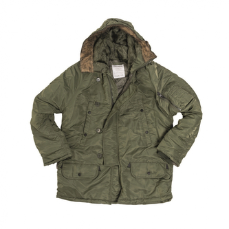 US letecká parka Teesar N3B Basic - olivová, XS