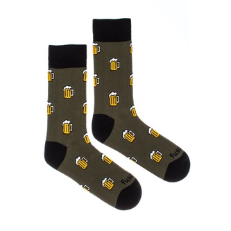 Ponožky Pojď na jedno Zelené M (39-42)