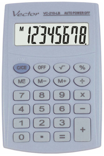 Kalkulator kieszonkowy VC-210 LB, Vector