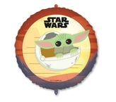 Fóliový balonek Star Wars Grogu – 46 cm + stuha a závaží