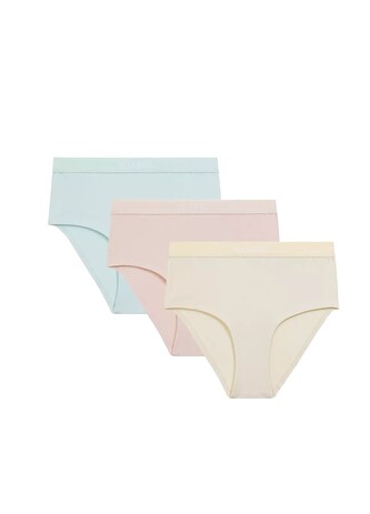 Figi Atlantic 3CLP-009 Maxi Sport A'3 S-2XL beżowy-waniliowy-niebieski XL