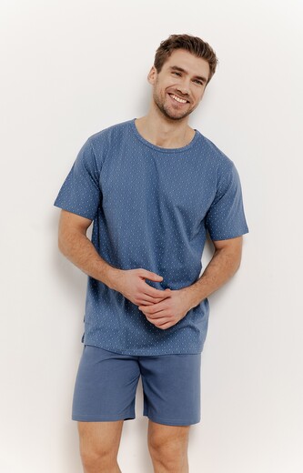 Piżama Taro Nick 3402 kr/r 4XL-6XL W25 męska jeans 4XL