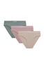 Figi Atlantic 3CLP-012 Sport A'3 S-XL beżowy-rose-zielony XL