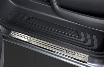 Prahové lišty Mercedes V-Class 2014- (W447, matné)