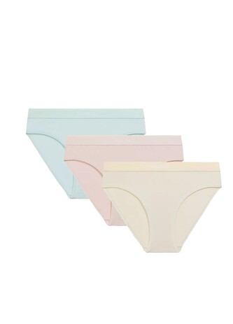 Figi Atlantic 3CLP-012 Sport A'3 S-XL beżowy-waniliowy-niebieski S