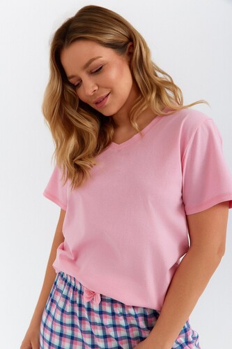 Piżama Taro Layla 3423 kr/r M-XL W25 damska różowy L