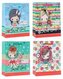 Torebka ozdobna brokat 18x23x8cm mix ROZETTE