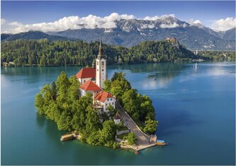 DINO Puzzle Jezero Bled 500 dílků