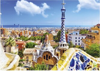 DINO Puzzle Park Güell 500 dílků