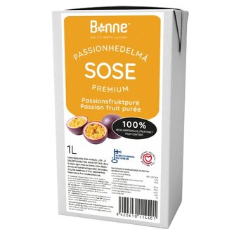 Ovocné pyré 100% Marakuja 1l - Bonne