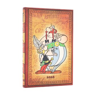12-Monatskalender. 2026 Asterix & Obelix Mini Horizontal