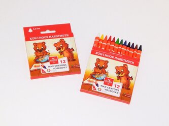 Koh-i-noor voskovky trojhranné tenké 8,2 mm - 12 ks Koh-i-noor voskovky trojhranné tenké 8,2 mm - 12 ks