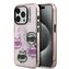 Karl Lagerfeld IML Multi K&CH Heads Zadní Kryt pro iPhone 15 Pro Pink
