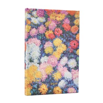 12-Monatskalender. 2026 Monet Mini Vertikal