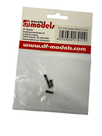 DF models Šrouby M3x2,5x10 4ks