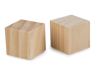 Dřevěná kostka - polotovar k dotvoření 3x3 cm - 10 ks - přírodní Dřevěná kostka - polotovar k dotvoření 3x3 cm - 10 ks - přírodní