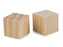 Dřevěná kostka - polotovar k dotvoření 3x3 cm - 50 ks - přírodní