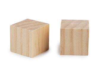 Dřevěná kostka - polotovar k dotvoření 2,5x2,5 cm - 10 ks - přírodní Dřevěná kostka - polotovar k dotvoření 2,5x2,5 cm - 10 ks - přírodní