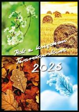 Kalendarz 2026 z księdzem Twardowskim - Pory roku