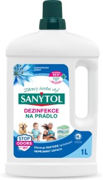 Sanytol Active Fresh dezinfekce na prádlo, 1 l Sanytol Active Fresh dezinfekce na prádlo, 1 l