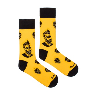 Ponožky Hipstachmel Žluté S (35-38)