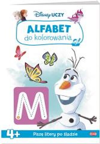 Disney uczy Kraina lodu Alfabet do kolorowania UKOA-9301