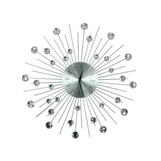 Designové nástěnné hodiny Cristal Moon - 50 cm