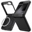 Spigen Tough Armor Pro MagSafe, black - Samsung Galaxy Z Flip7 FE/Flip 6