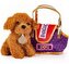 Pluszowa maskotka Piesek z torebką