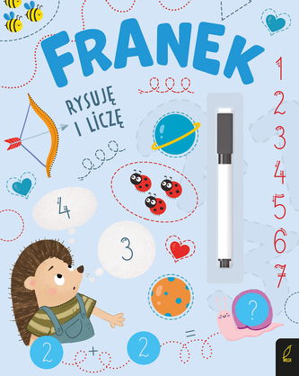 Franek rysuję i liczę. Jeżyk Franek